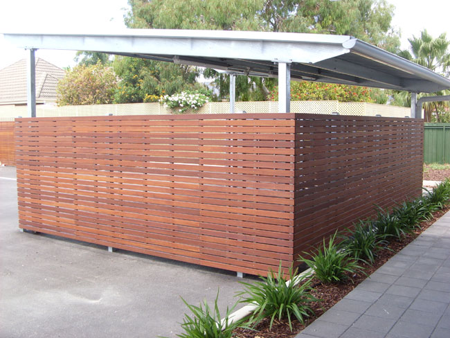 Timber Slat Fencing
